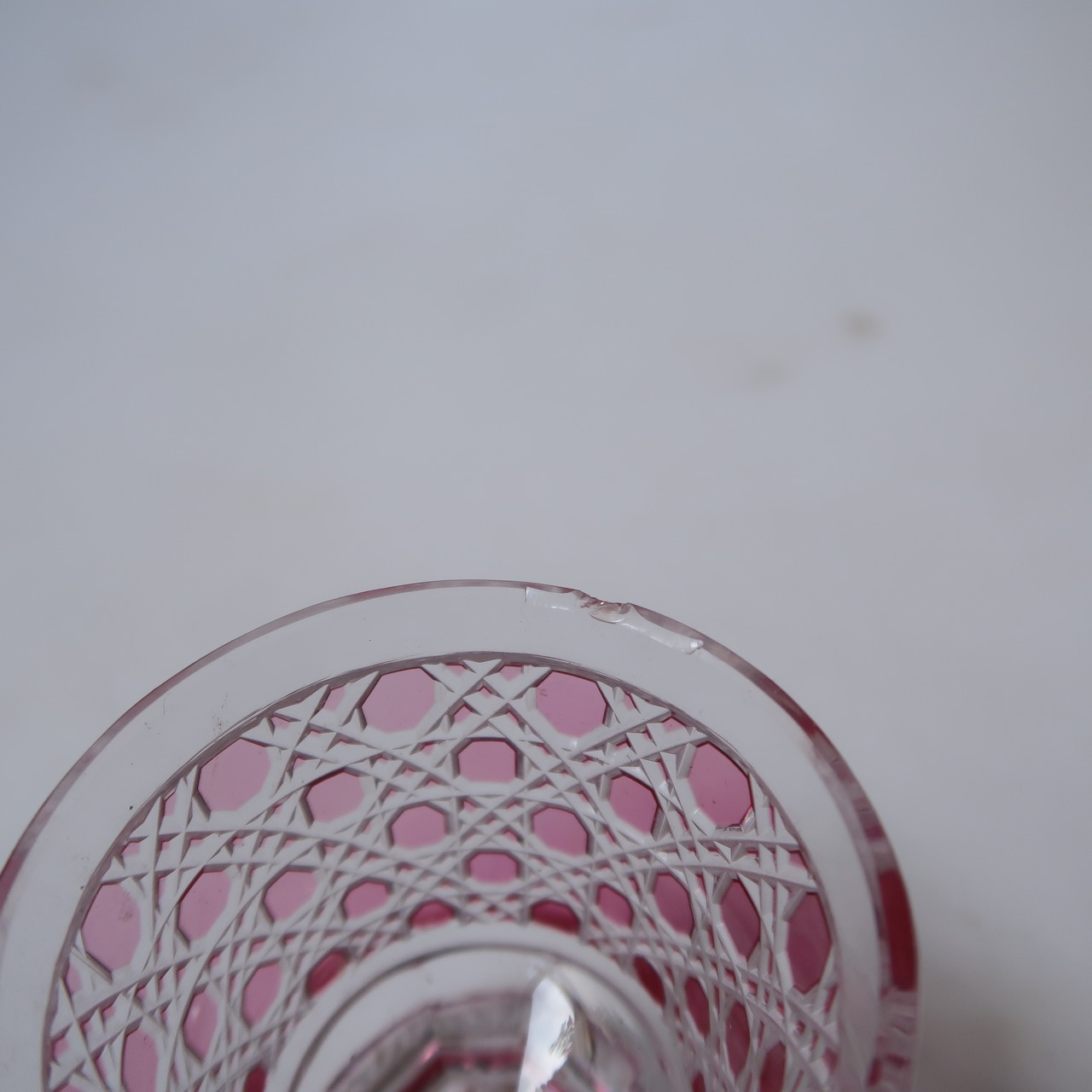 薩摩切子のジュエリートレイ