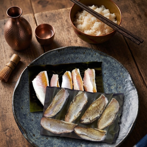 のどぐろ生昆布締め・炙り昆布締め 食べ比べ2点ギフト 冷凍 ギフト箱入
