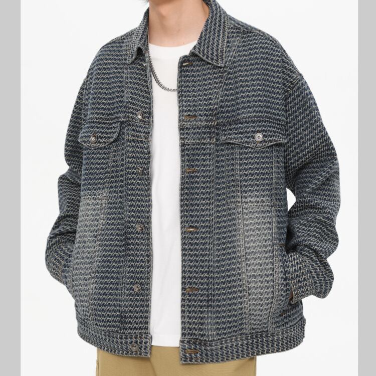 パターン デニムジャケット G00132