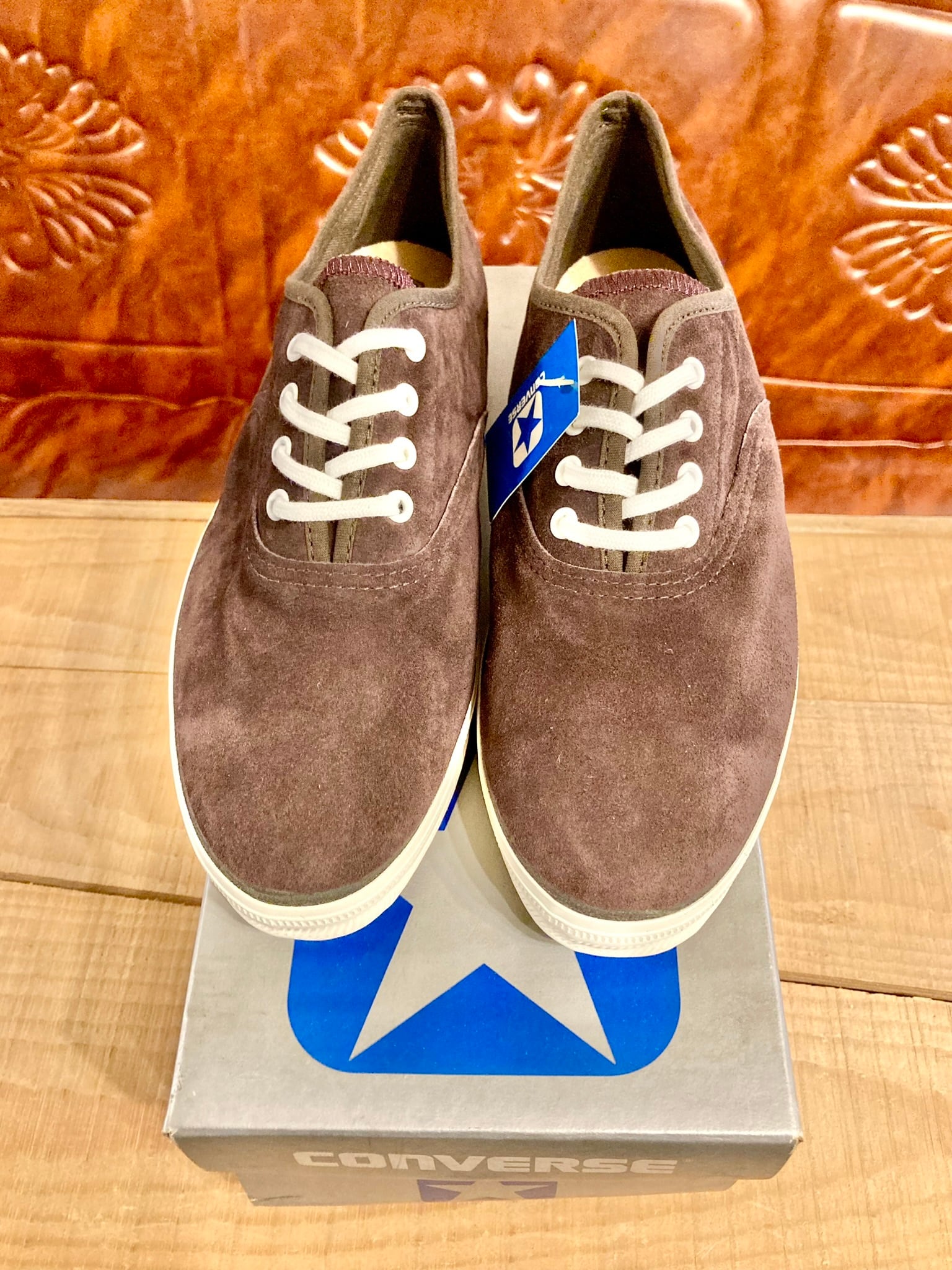 converse（コンバース） アベニュー スエード 24.5cm ブラウン 236
