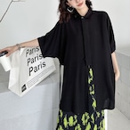 Relaxed fit breast shirt (ME431)