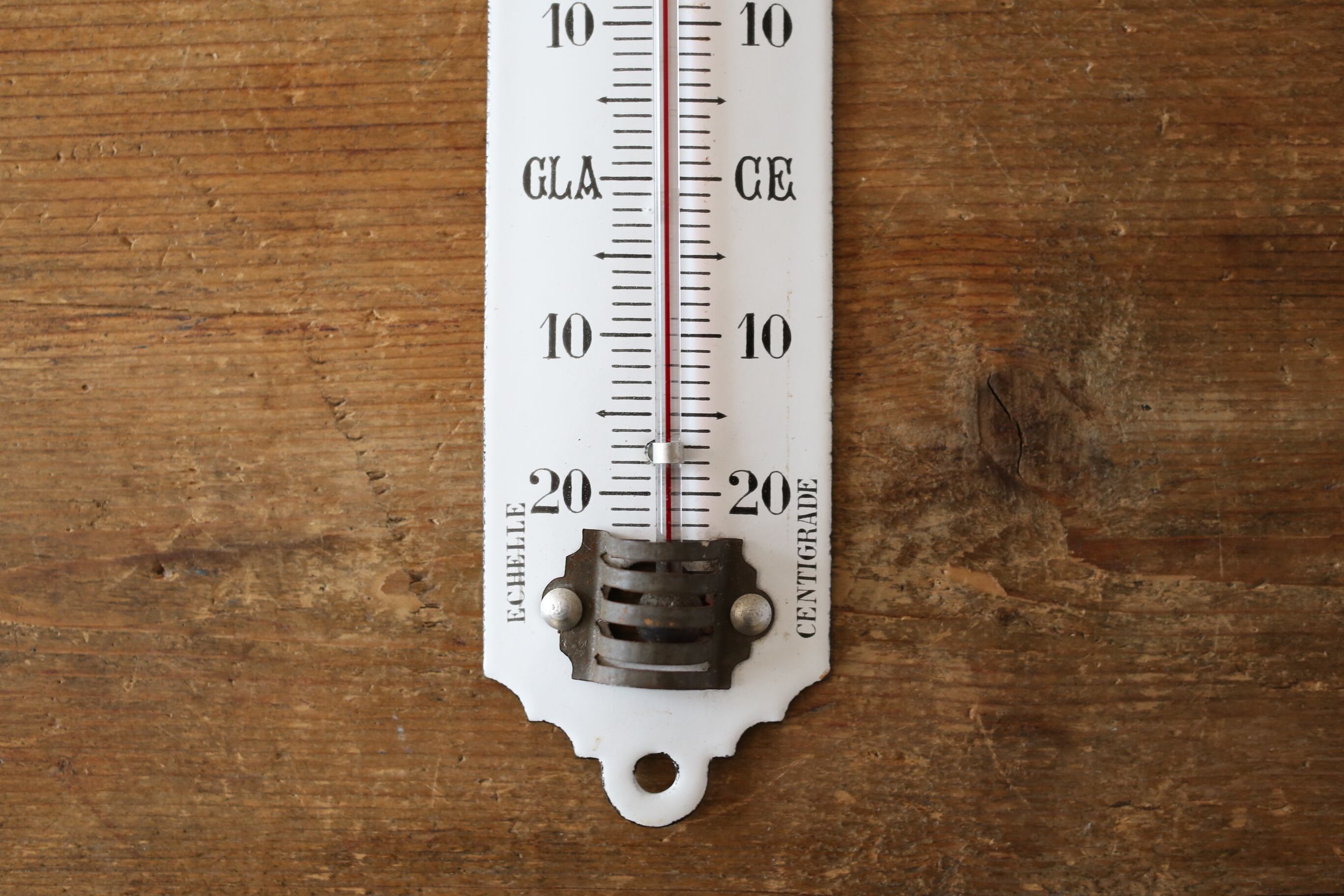 フランス アンティーク ホーロー 温度計 THERMOMÈTRE N-05574 | EMUPARIS