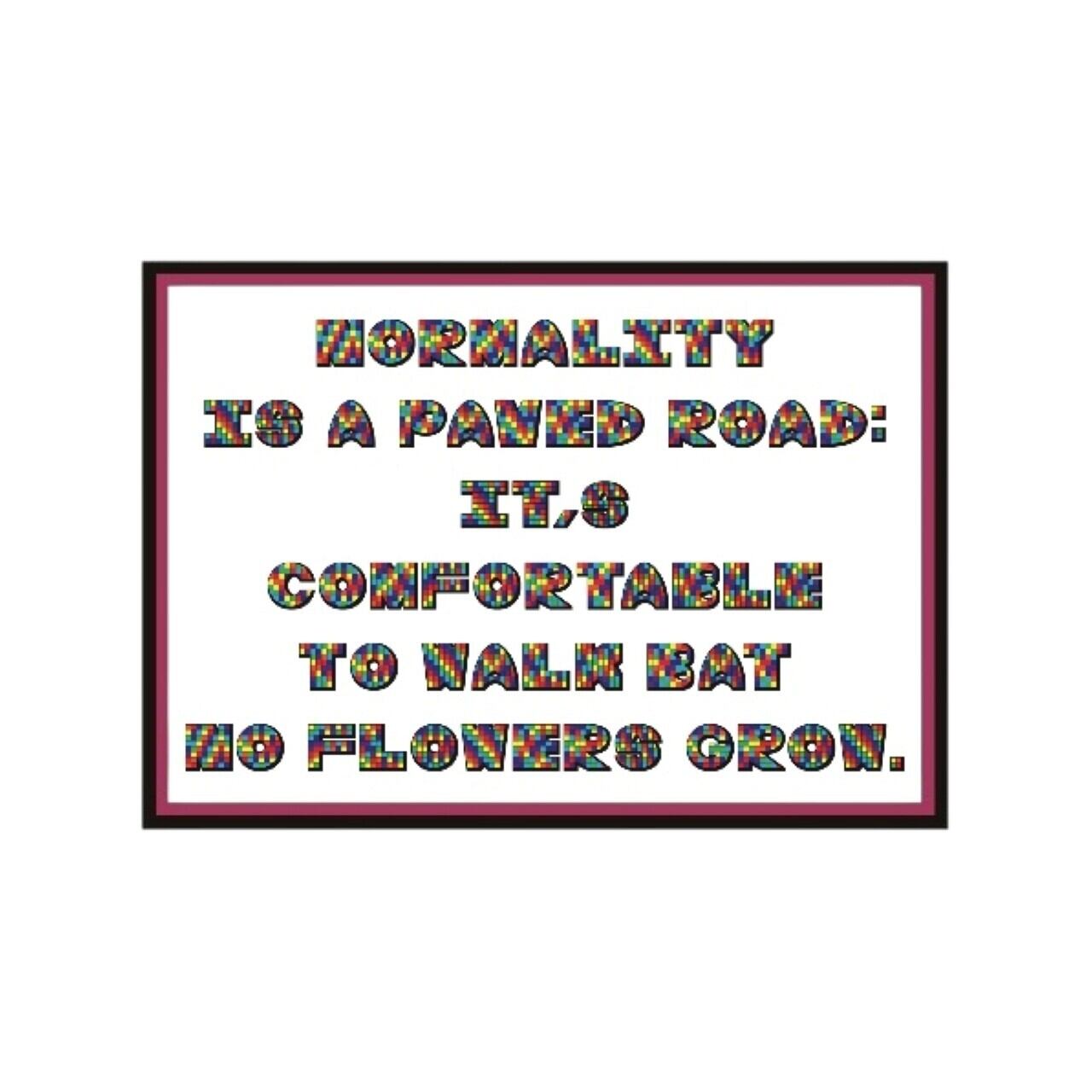 DHD(M)037【フレーム付きインテリアポスターA3 5歩】