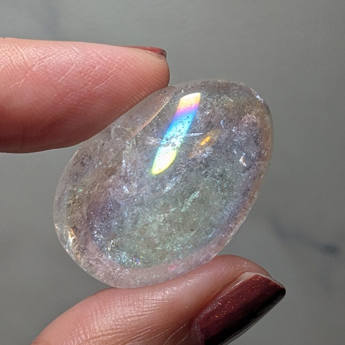 高品質　アイリス　ローズクォーツ　フリーフォーム ローズクォーツ フリーフォーム 約111g | iris imrama stone