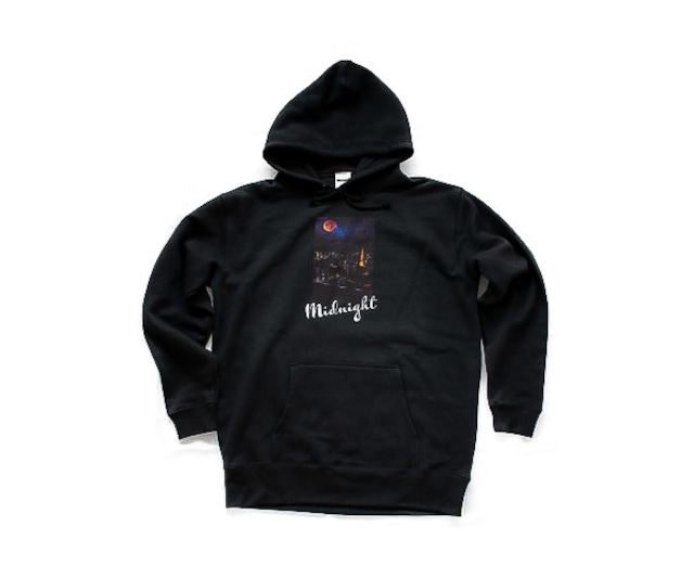 -TOKYO MIDNIGHT Hooded-   Black