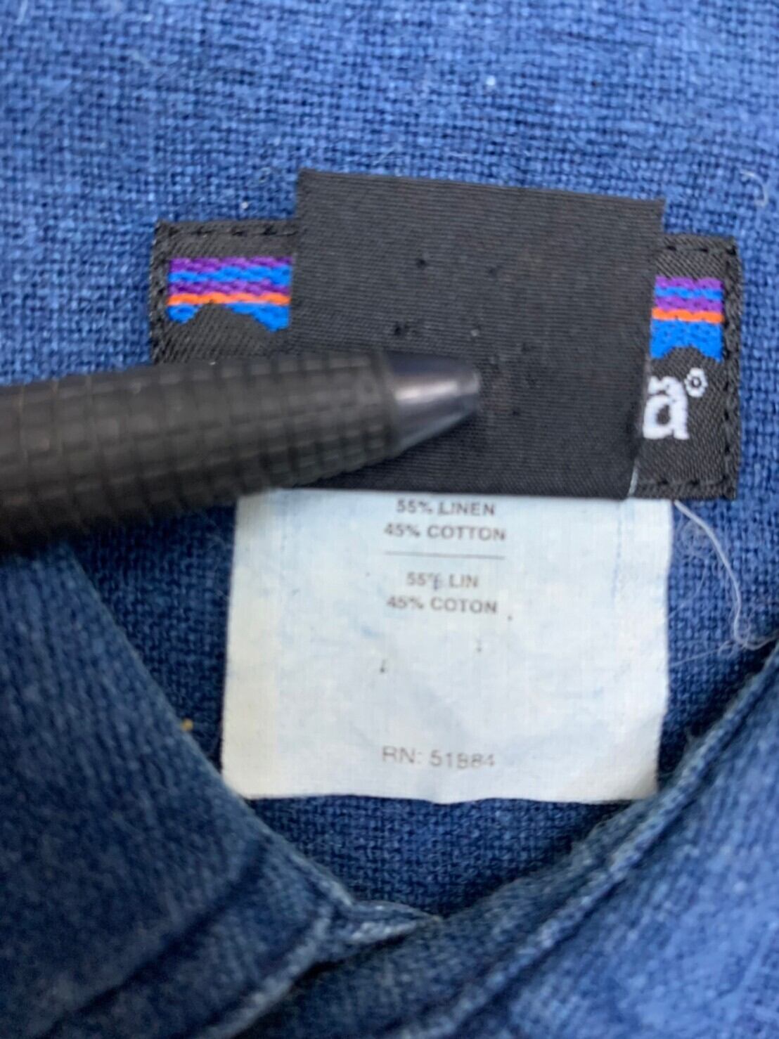 パタゴニア Patagonia 雪無しタグ デニムシャツ 長袖シャツ 90s 90年代