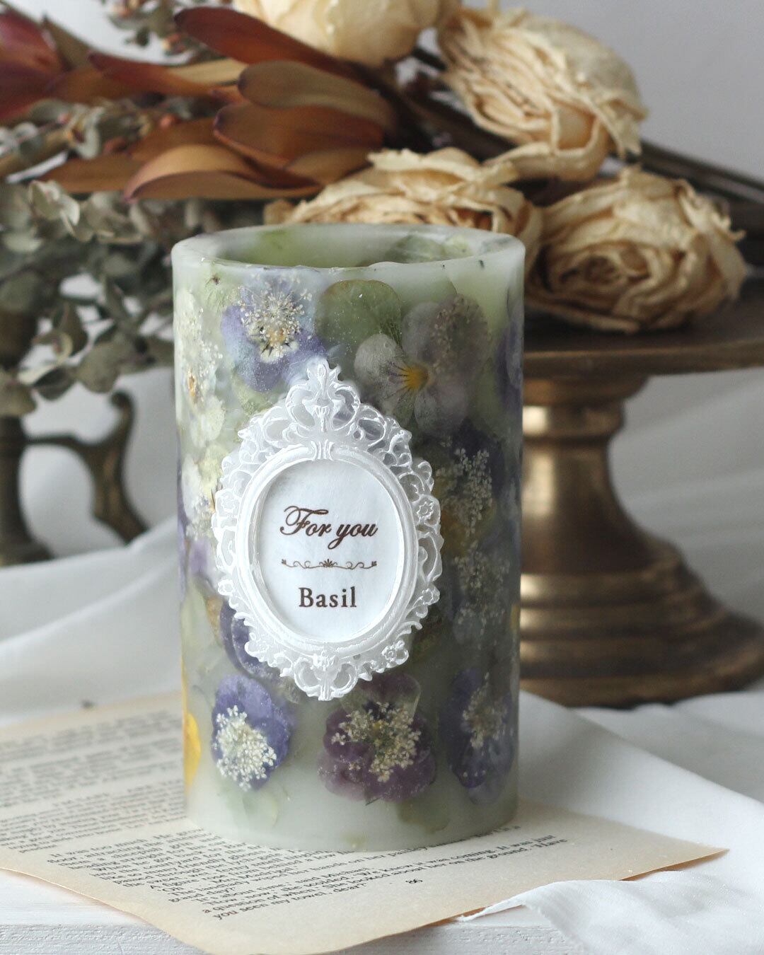 お客様専用ご確認ページ　メッセージ＆名入れランタン