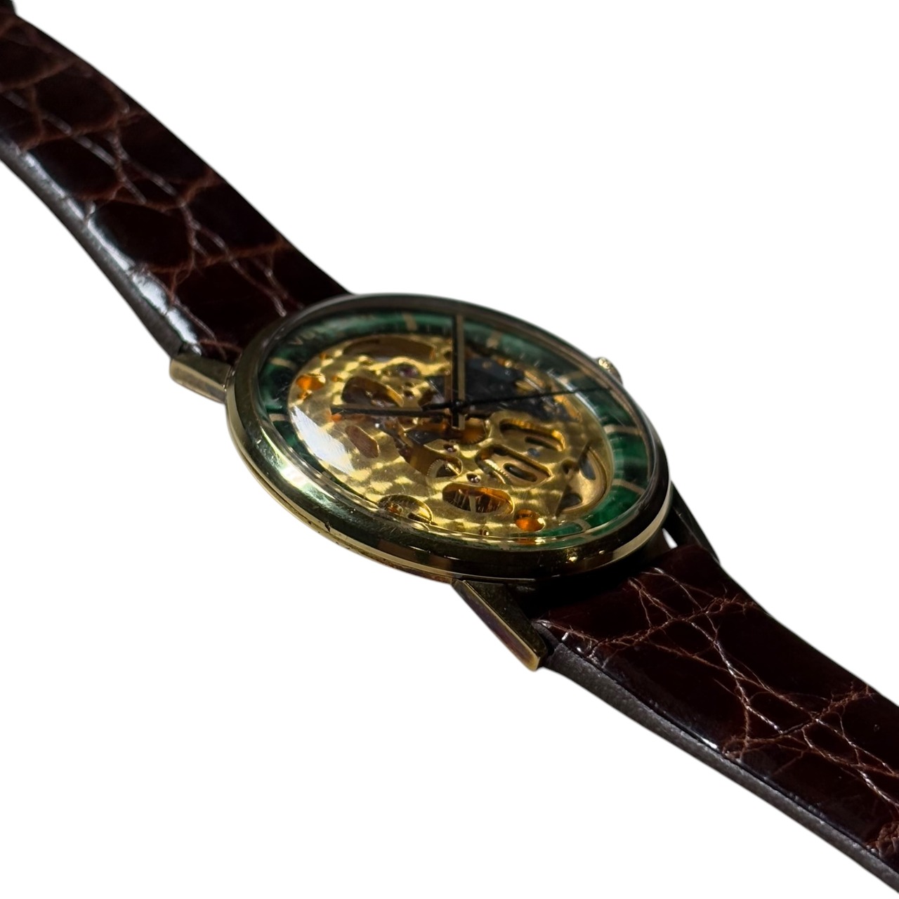 vintage VULCAIN open dial manual winding watch