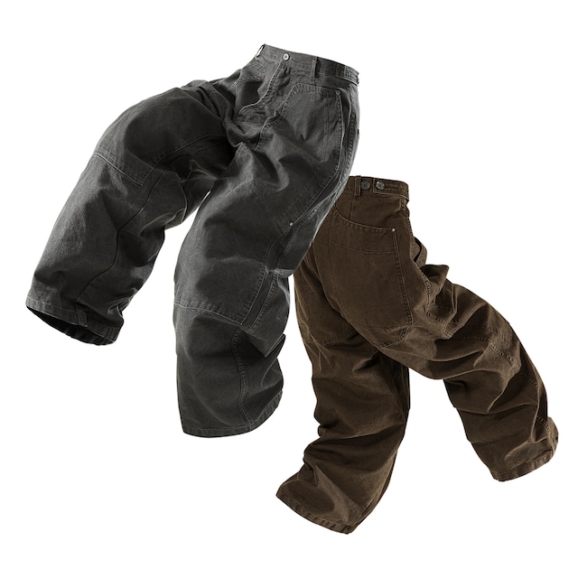 WHYWORKS 25AW ハンティングワークワイドパンツ