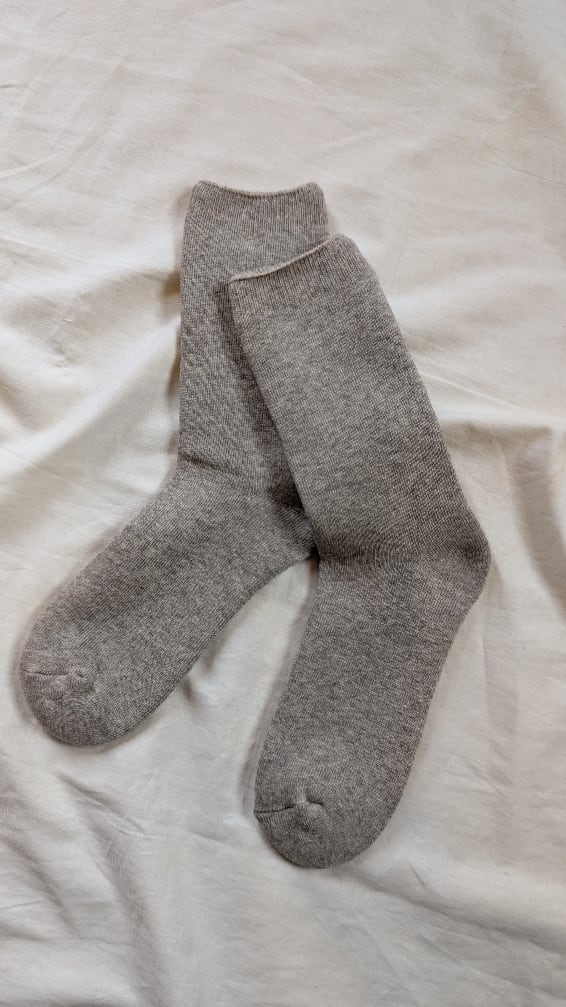 ORGANIC GARDEN ヤクパイルソックス