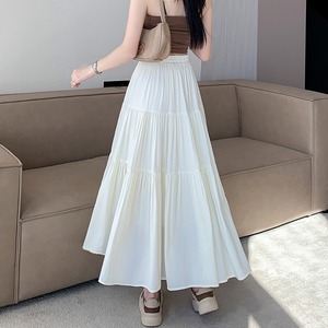 ドレープ ティアード スカート 10218