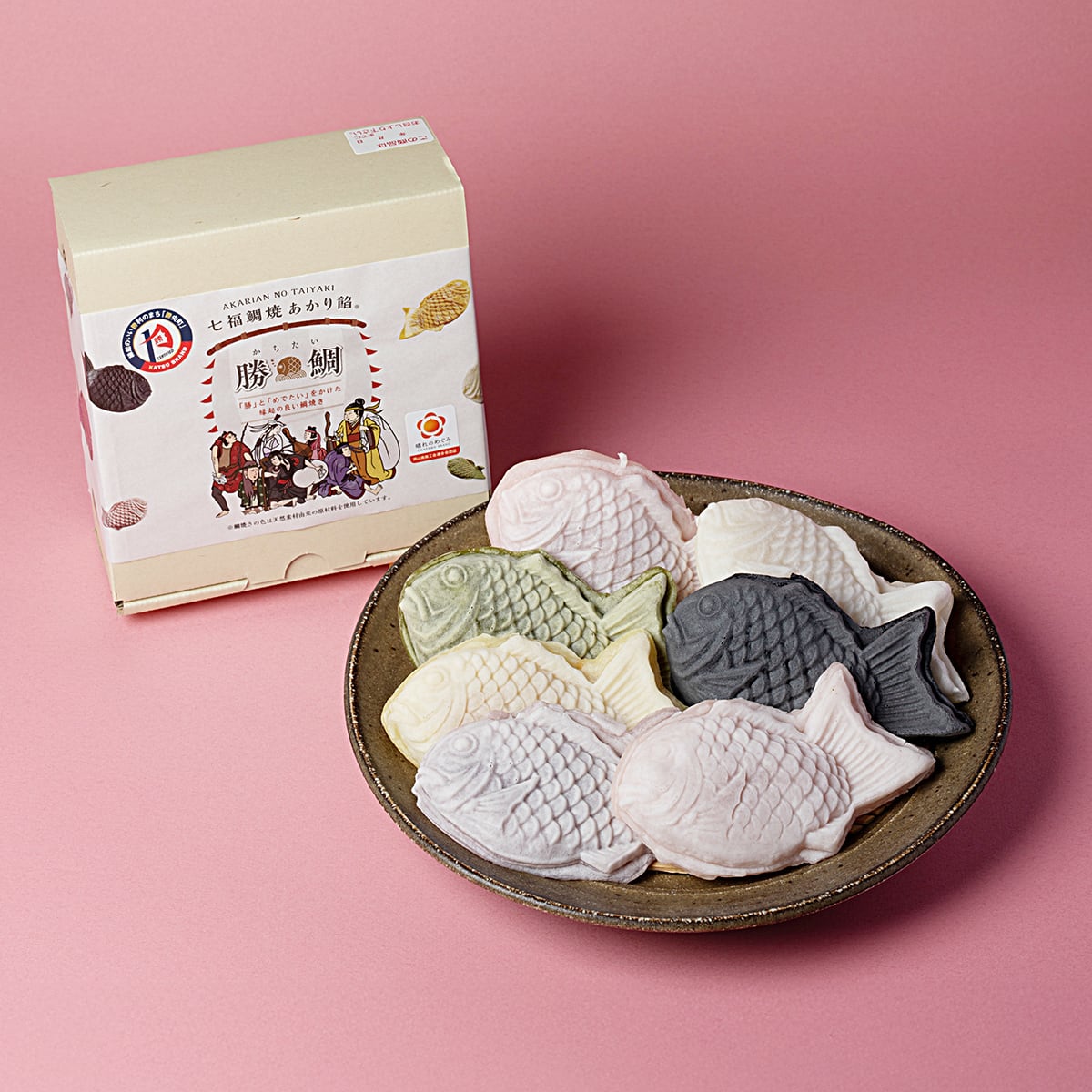七福鯛焼き 詰合せ（7個入り） | 勝ブランド ONLINE SHOP