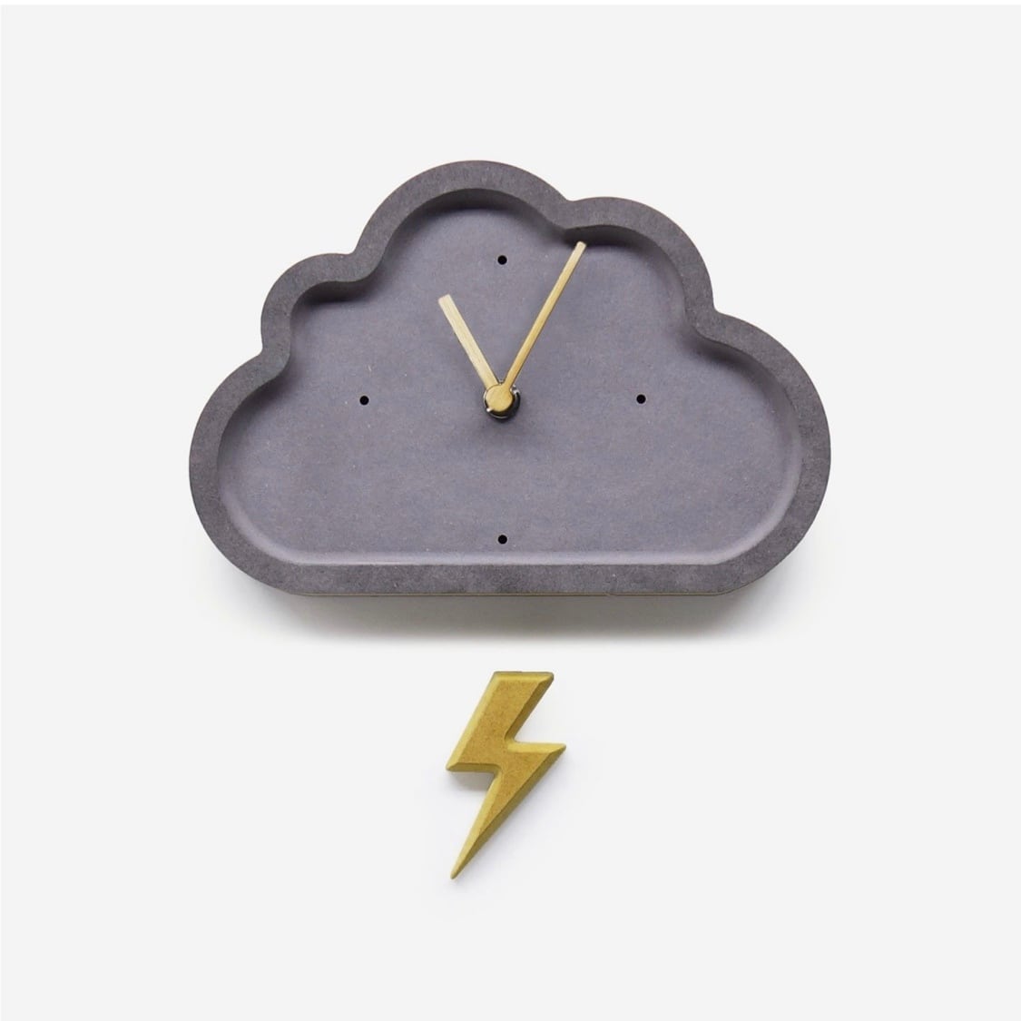 crowd thunder wall clock / クラウド サンダー ウォールクロック 雲
