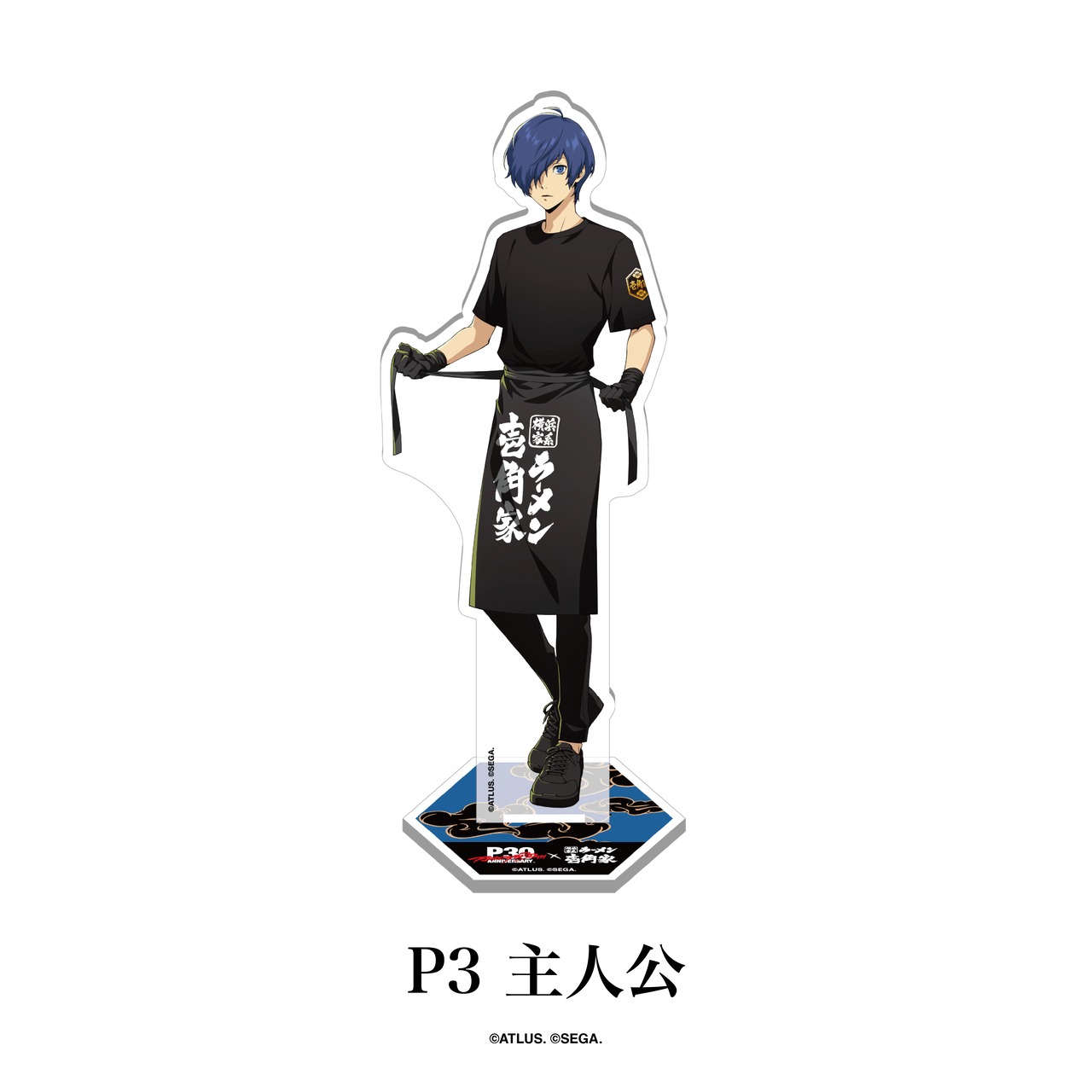 『ペルソナ』シリーズ30周年 × 横浜家系ラーメン 壱角家 P30th 等身イラストアクリルスタンド