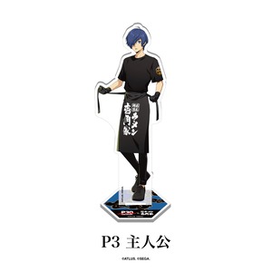 『ペルソナ』シリーズ30周年 × 横浜家系ラーメン 壱角家 P30th 等身イラストアクリルスタンド