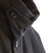 comm.arch.  Padded Soutien Collar Coat Blackout