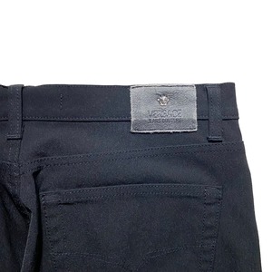 vintage VERSACE JEANS COUTURE black stretch pants
