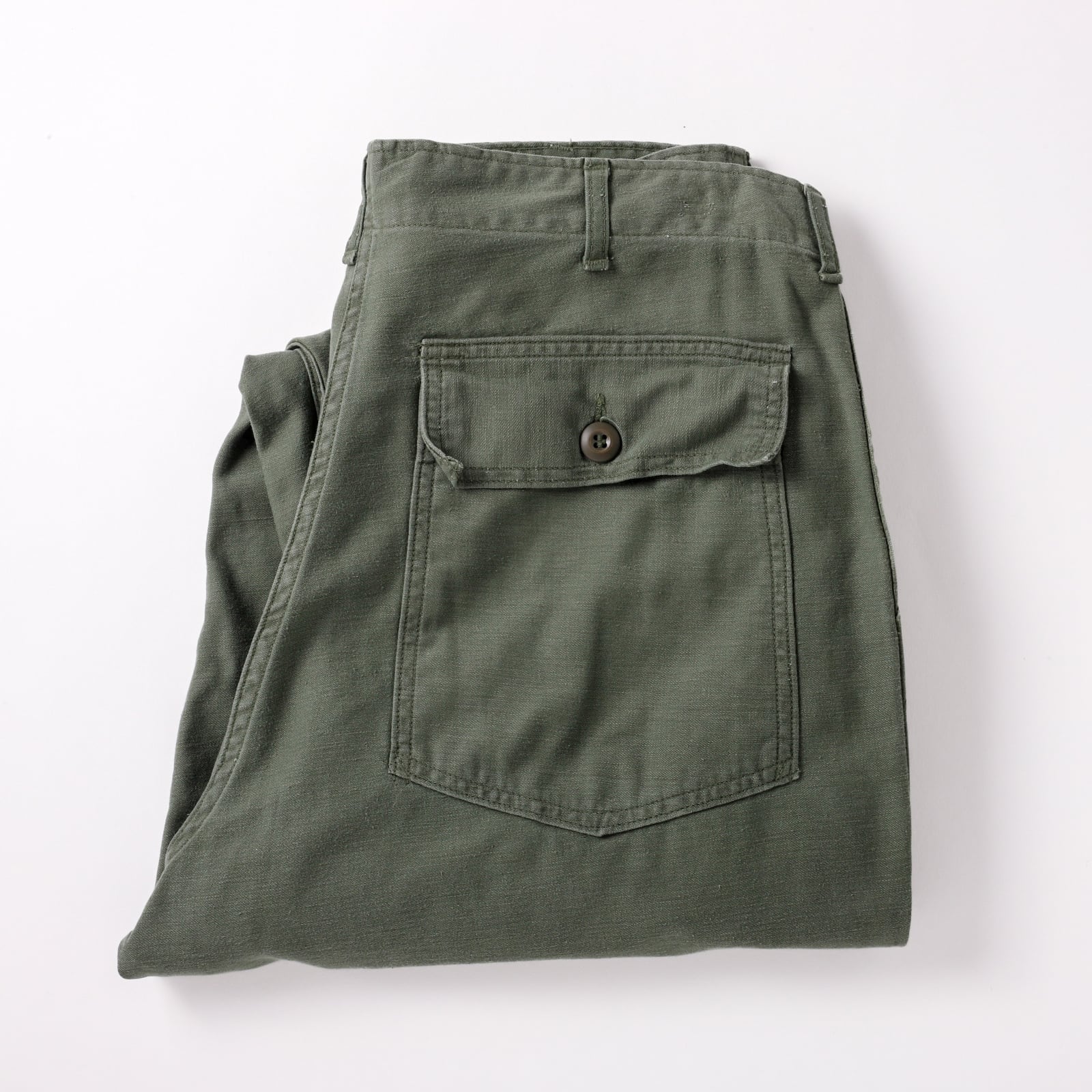極美品】70s U.S.ARMY O.G 107 BAKER PANTS made in USA vintage W36