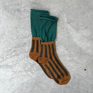 FAKUI / stripe socks FK-198