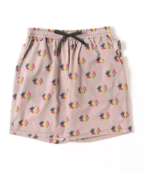 ショートパンツ メンズ 春夏 gym master ジムマスター ハッピーペイントショーツ G733736 総柄 軽量 イージーパンツ アウトドア