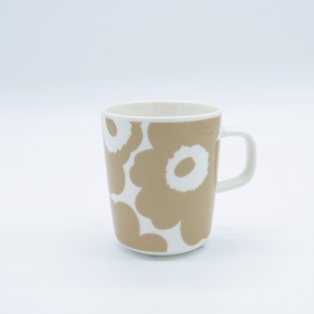 marimekko Unikko マグカップ ホワイト×ベージュ