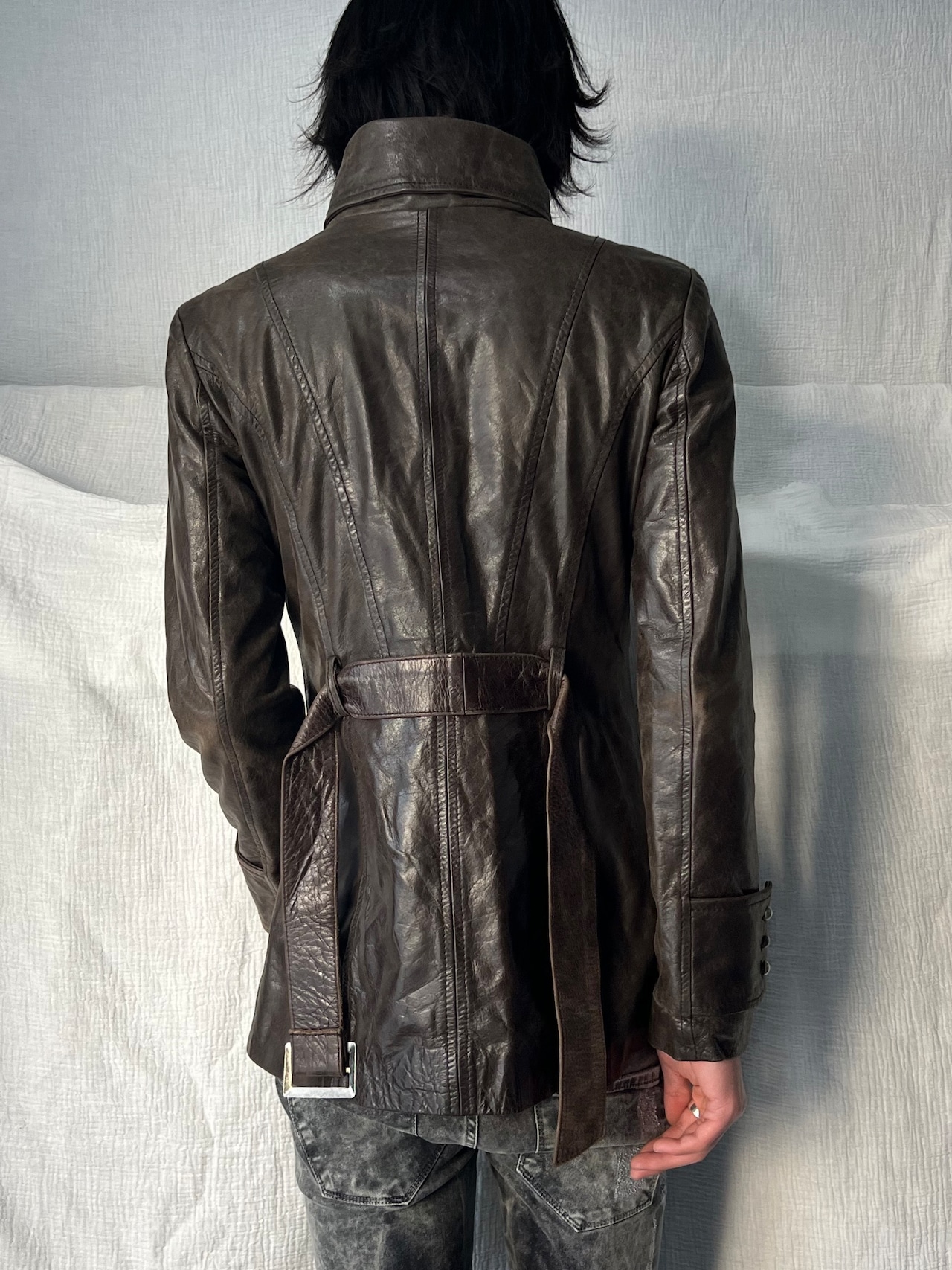 "Vintage" Napoleon Leather Jacket