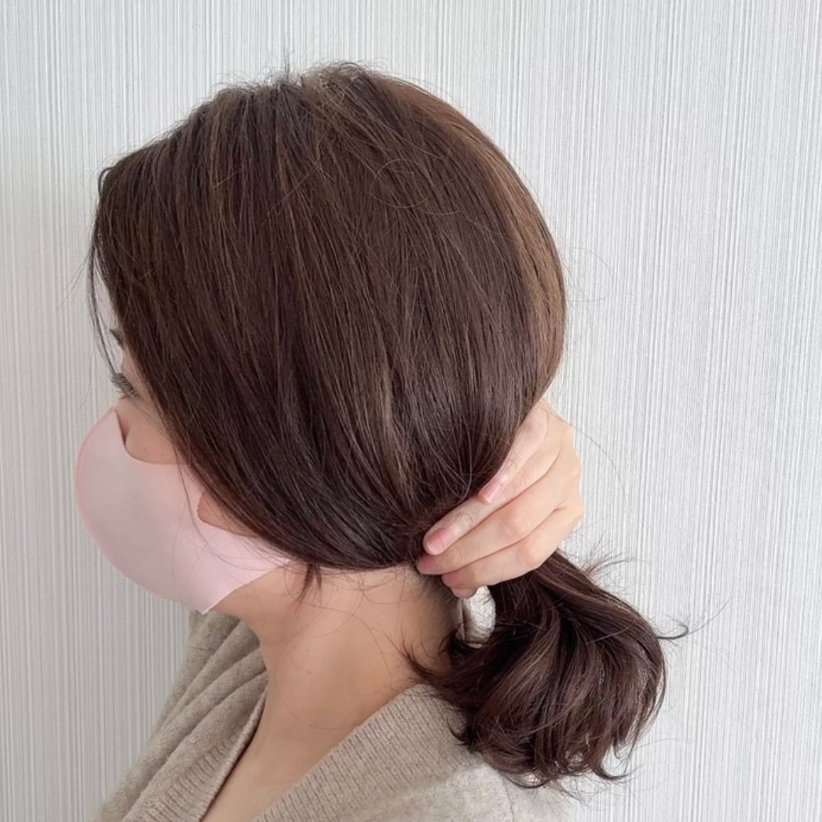 3Dウィッグ軽量 商品名:ソフィア 前髪なし | 百合子ウィッグ