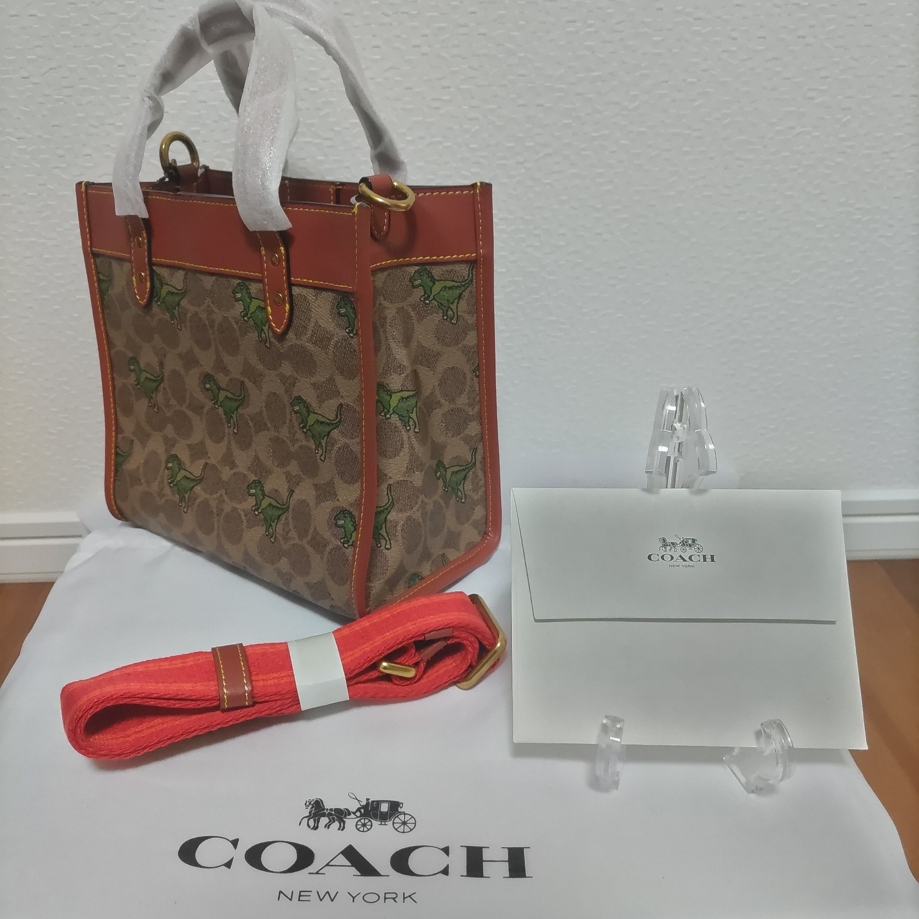 coachCOACH コーチ トートバッグ レキシー プリント 新作 未使用 希少