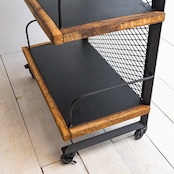 Black iron wagon GRUB