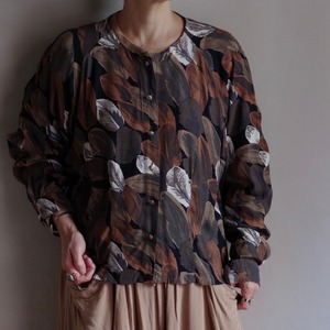 Leaf Pattern Shirt / リーフ柄 シャツ
