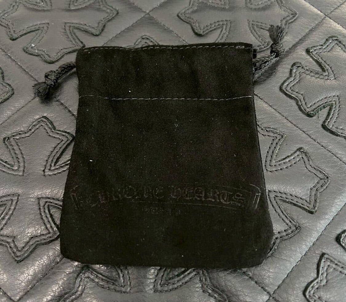 CHROME HEARTS × Rolling Stones Lip & Tongue Classic Chain Clip