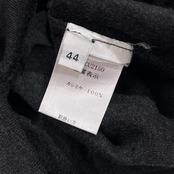 イタリア製 CRUCIANI クルチアーニ ハイゲージ ニット セーター 44/ダークグレー系 レディース