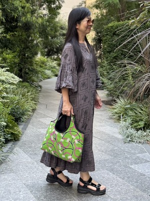 BAG Margarita 【African Botanical × recycled felt】