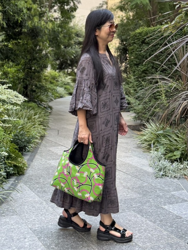 BAG Margarita 【African Botanical × recycled felt】