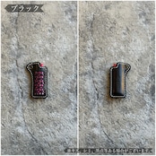 ライターケース ハンドステッチ フィリグリー カウハイド