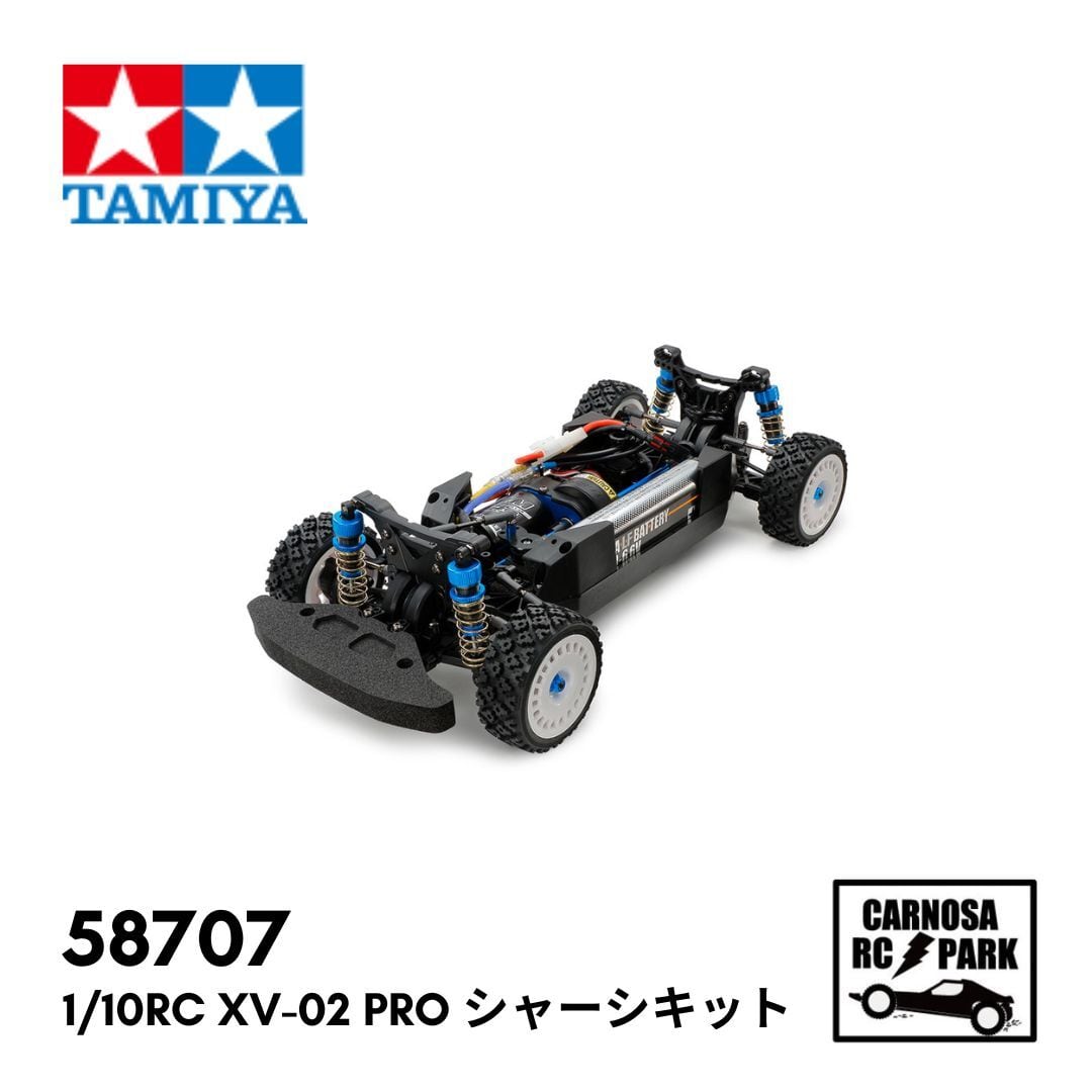TAMIYA タミヤ】1/10RC XV-02 PRO シャーシキット［58707］ | CARNOSA