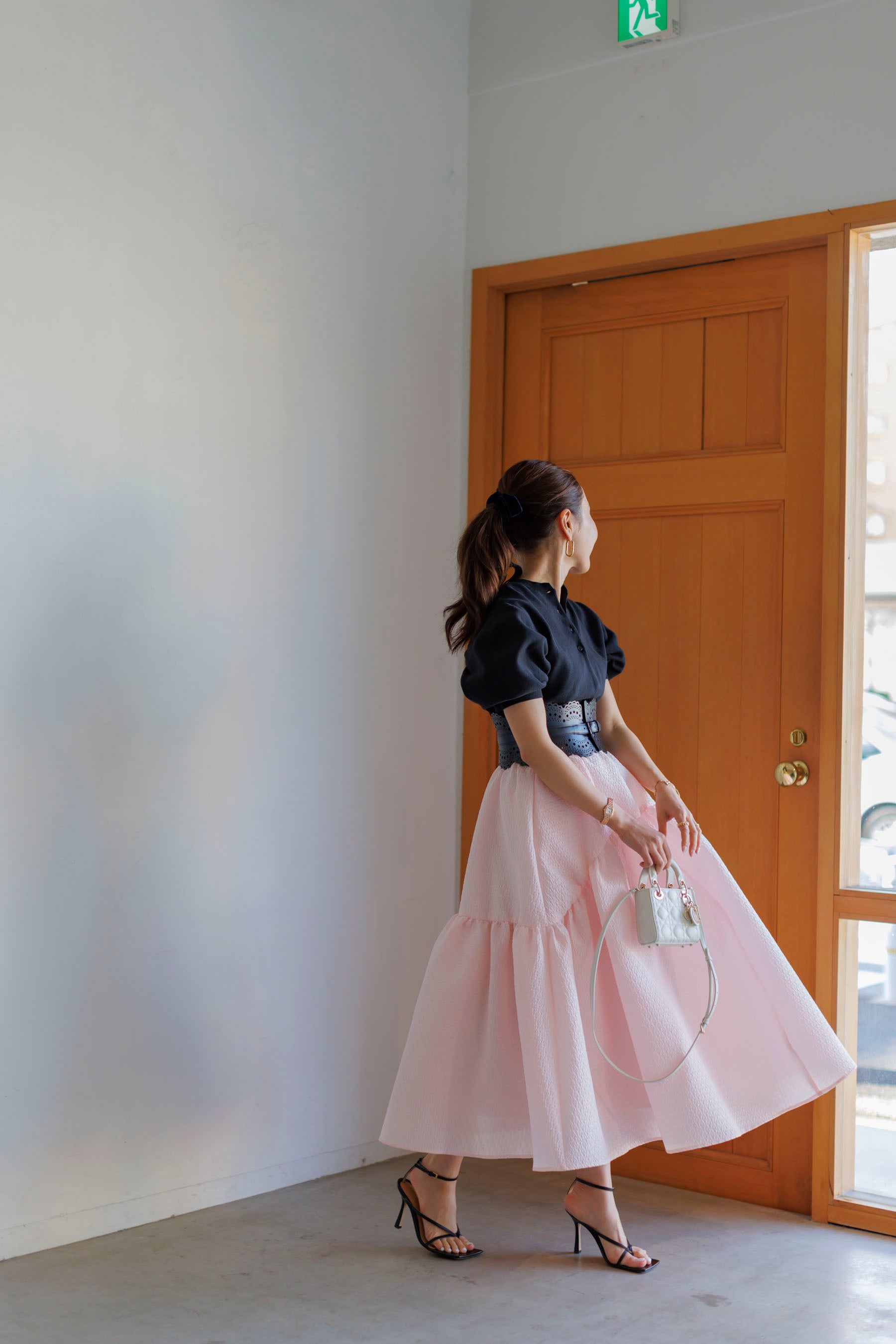 1/26(fri)21:00- Jacquard skirt | Bluelea 