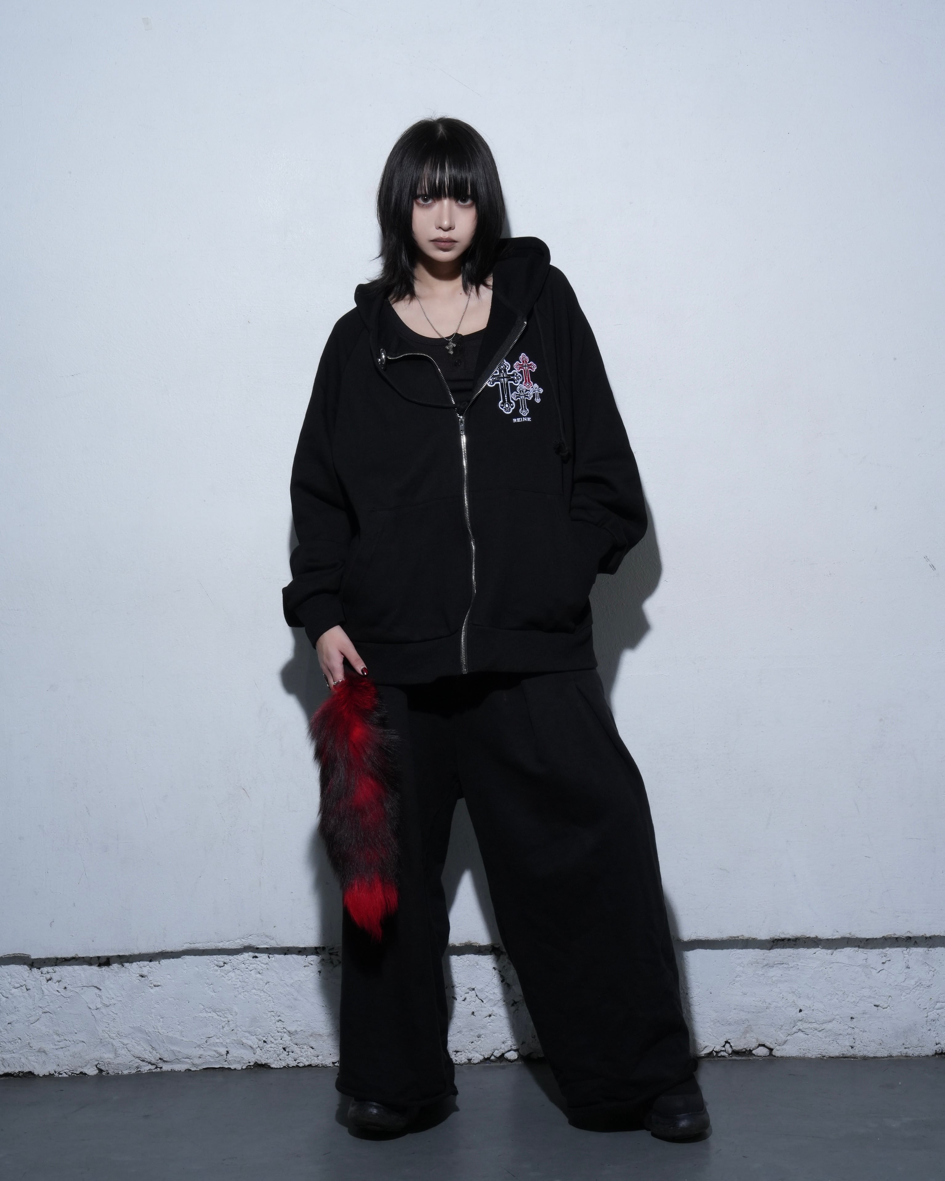 leather camisole | reine