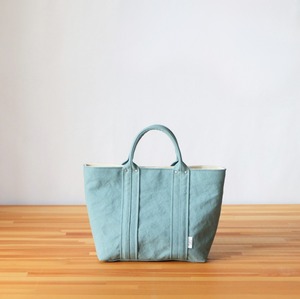 Soft canvas tote〈Breeze〉M /ウォッシュブルー