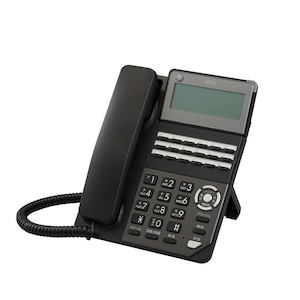 【サクサPLATIA 端末】TD1010K 多機能電話機(18ボタン）黒