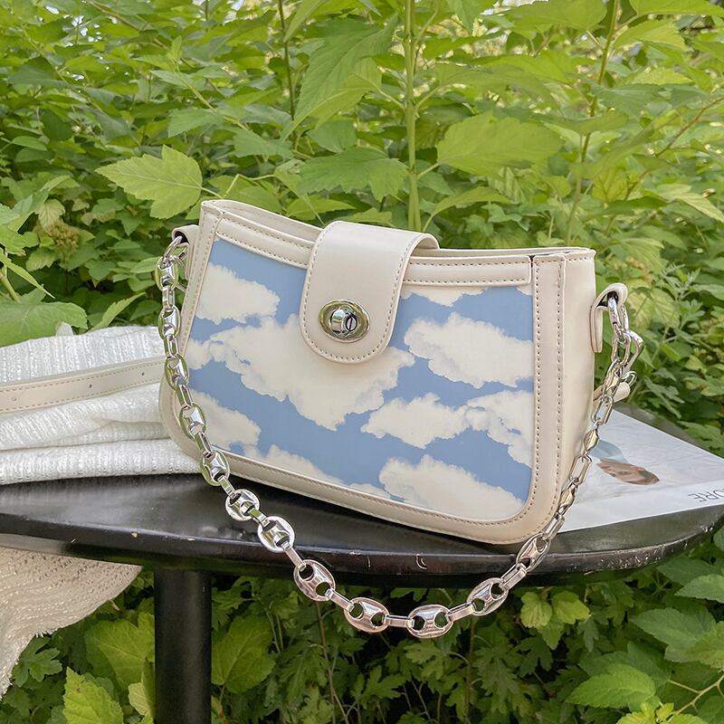 サマー 夏物 スクウェア 手作りハンドバック42630044747