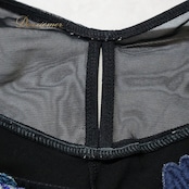 社交ダンス 衣装 トップス ブラウス ブラック系 チャコットロイヤルダンス Chacott ROYAL DANCE 黒 青 緑 花 刺繍 練習 レッスン 伸縮 ストレッチ かわいい 透け感 上品 長袖 ダンス衣装 イベント ステージ ブルー系 グリーン系