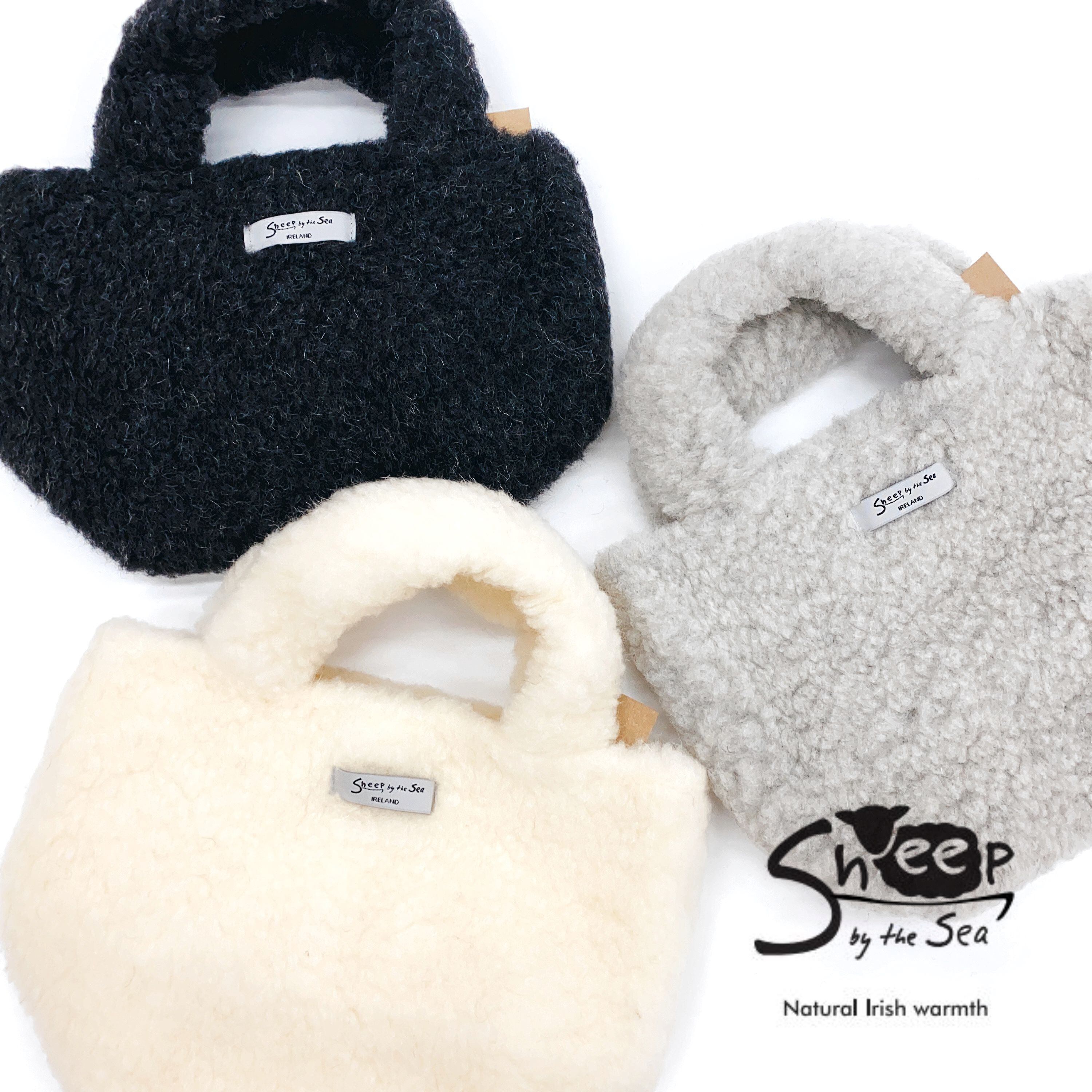 2020aw新作】モコモコバッグ from Ireland SHEEP BY THE SEA(シープ