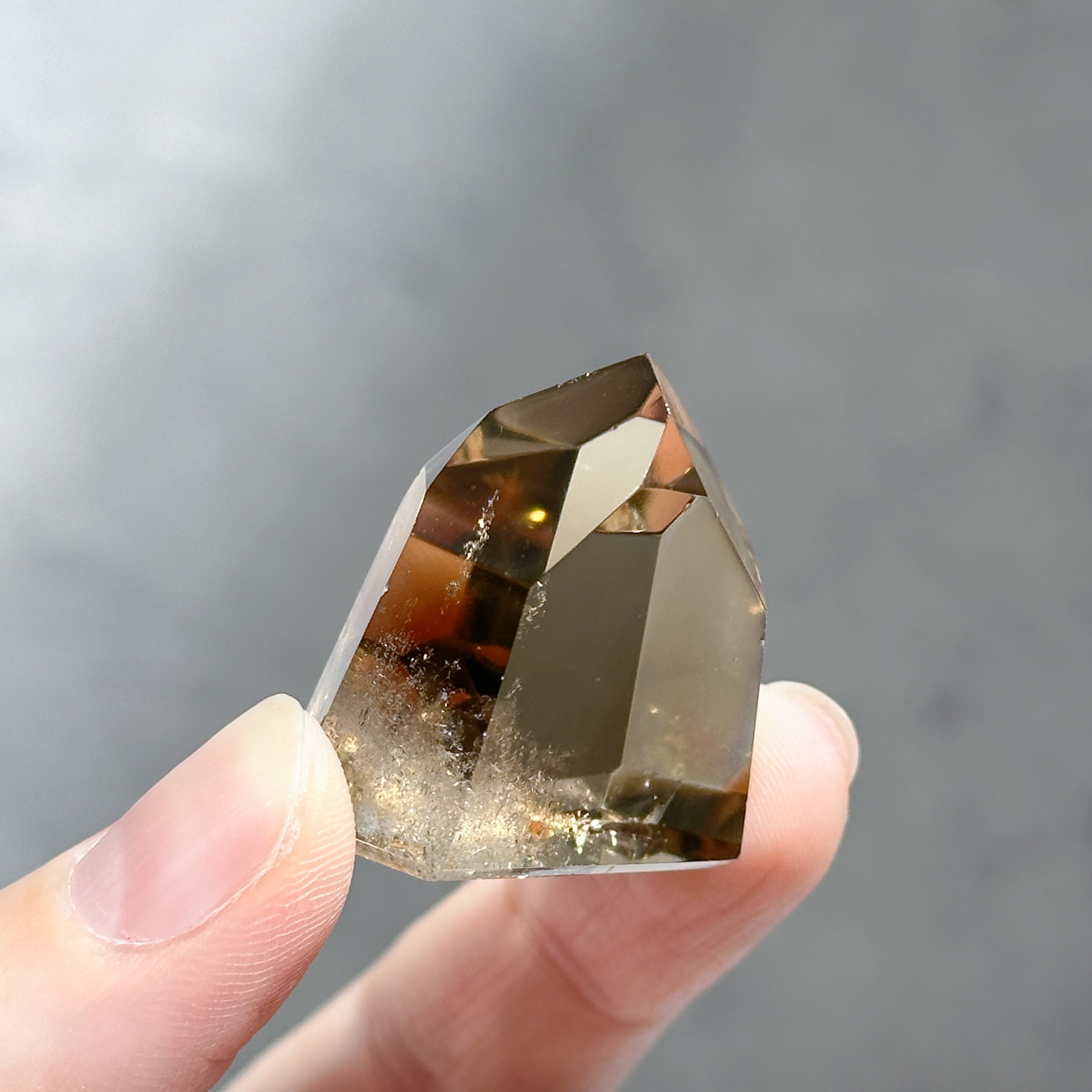 スモーキーシトリン タワー21◇ Smokey Citrine ◇天然石・鉱物