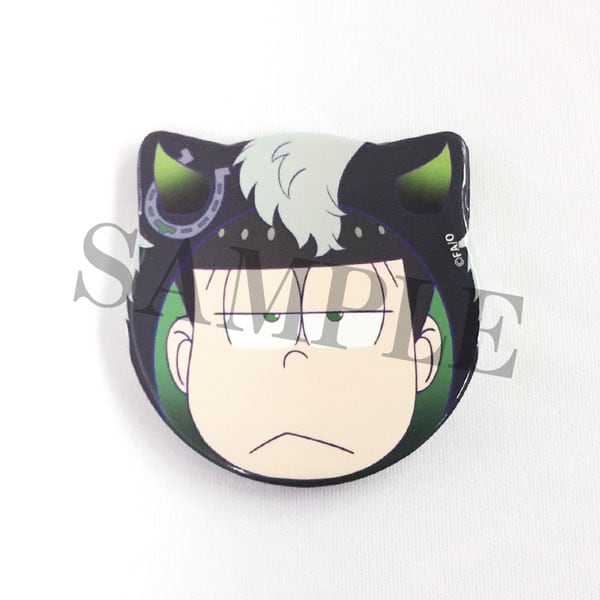 取り寄せ商品＞おそ松さん けもみみ缶バッジ -幻獣松- 6個入りBOX