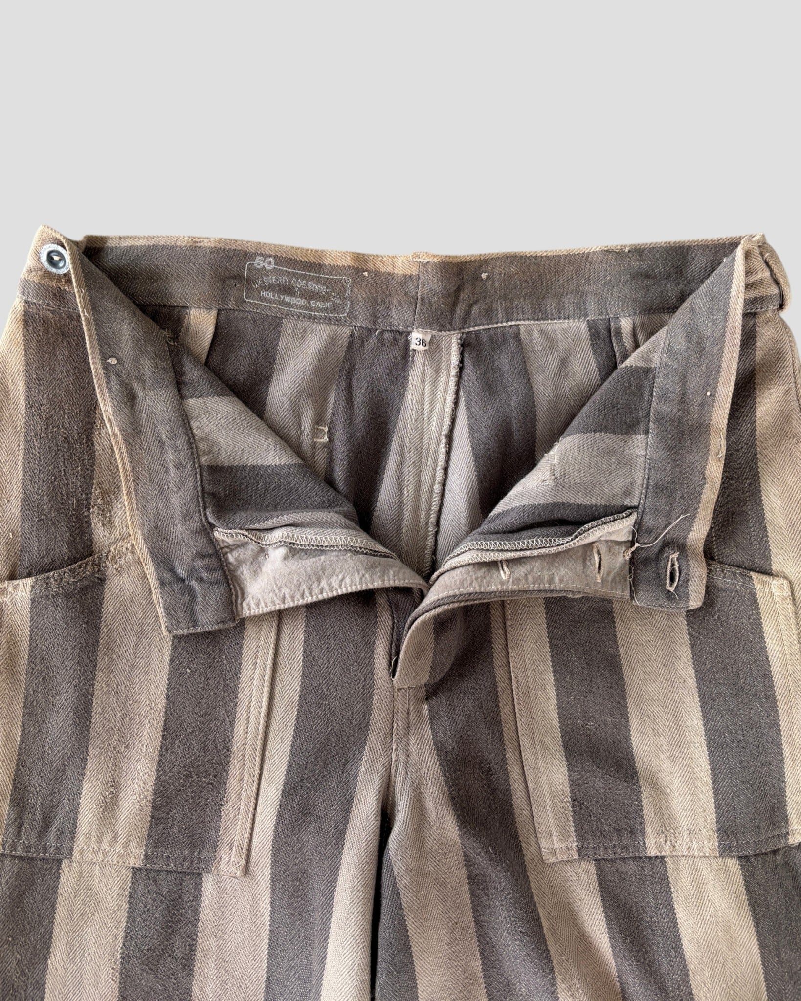 50's Prisoner Pants プリズナーパンツ W34