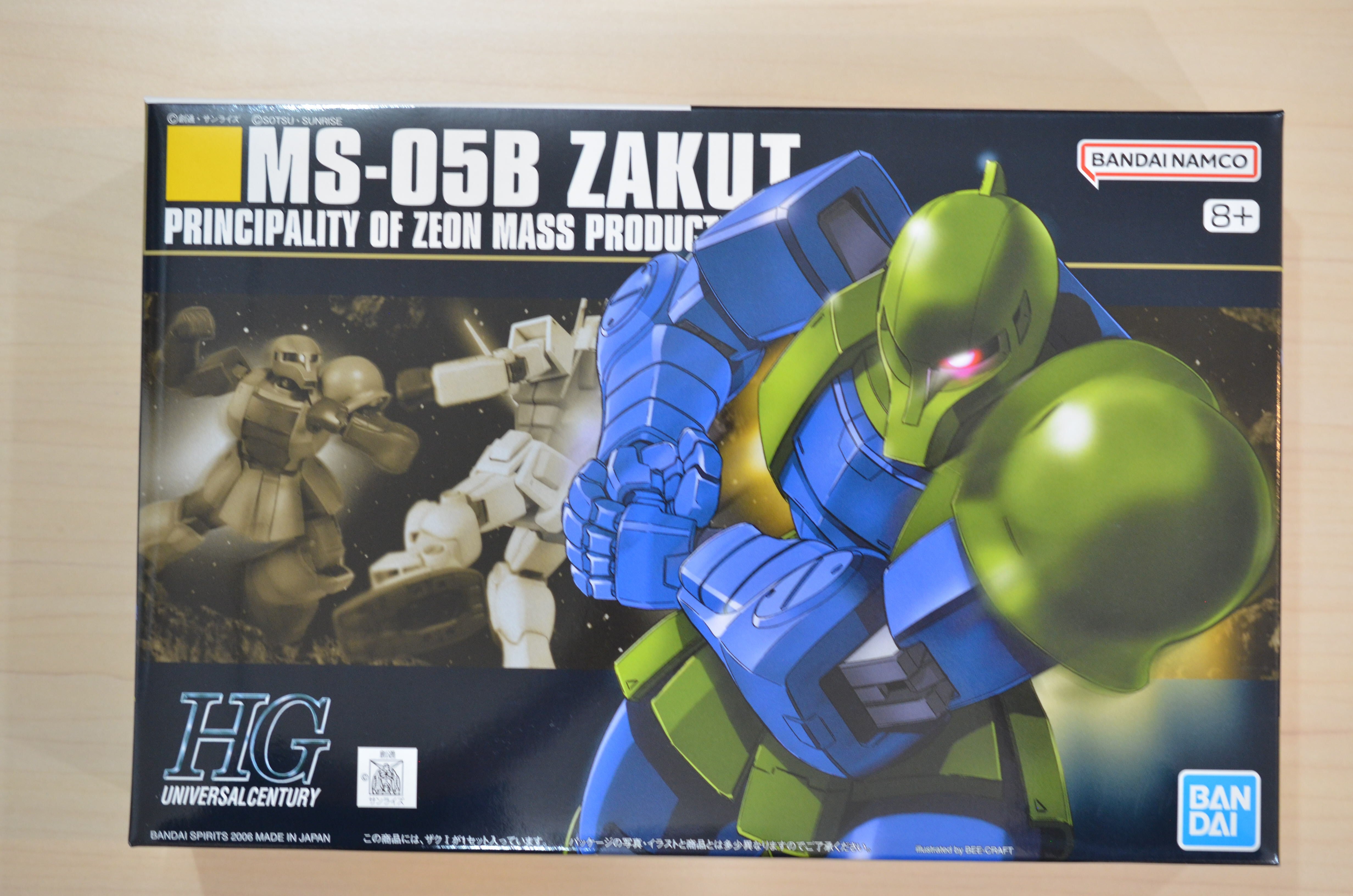 ガンプラ バンダイＨＧＵＣ 064 ザクＩ HGUC 064 1/144 ザクI | 藤居きもの染色研究所 プラモデル•和装小物販売部
