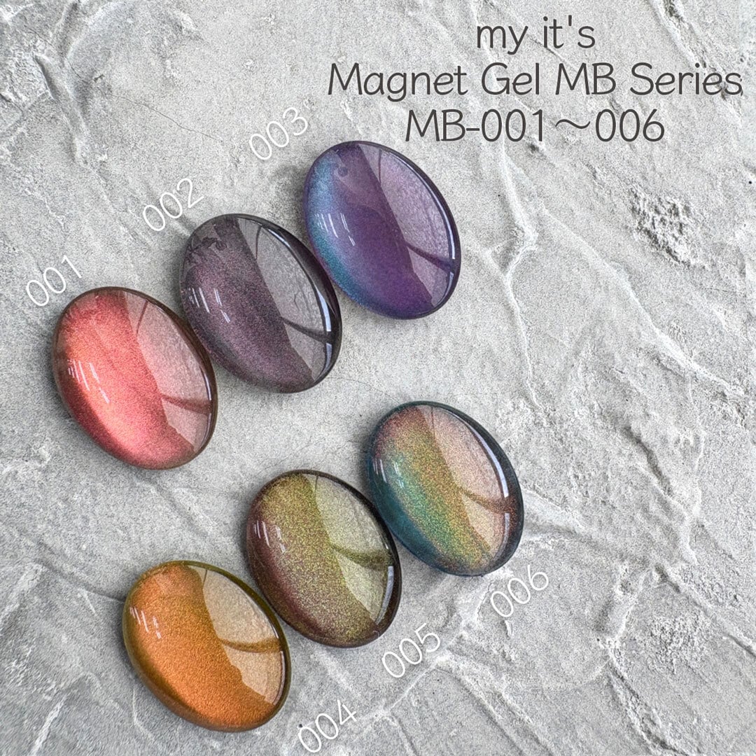 it's マグネットジェル MBシリーズ 6色セット | it's-cosmetics