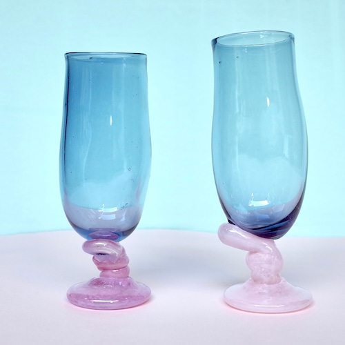 GOOFY GOBLET LONG / Silver grey