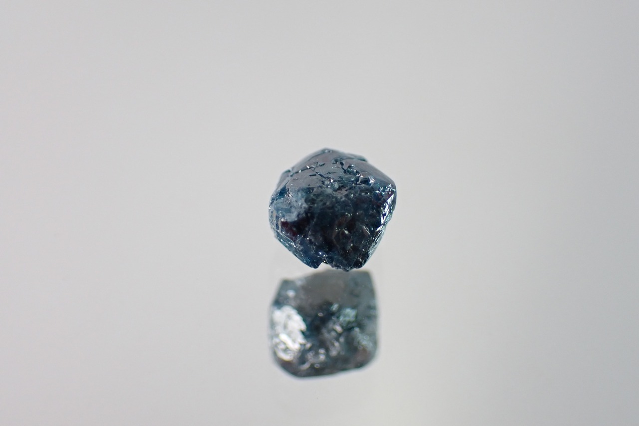 ブルーダイヤモンド原石　1.52ct　[D10‐44]